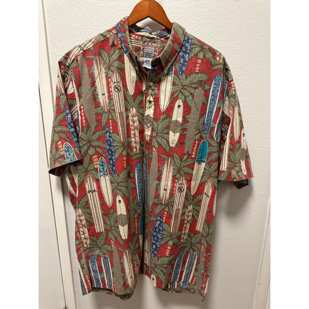 Vintage Reyn Spooner "Hawaiian Traditions"  Shirt, Size XXL
